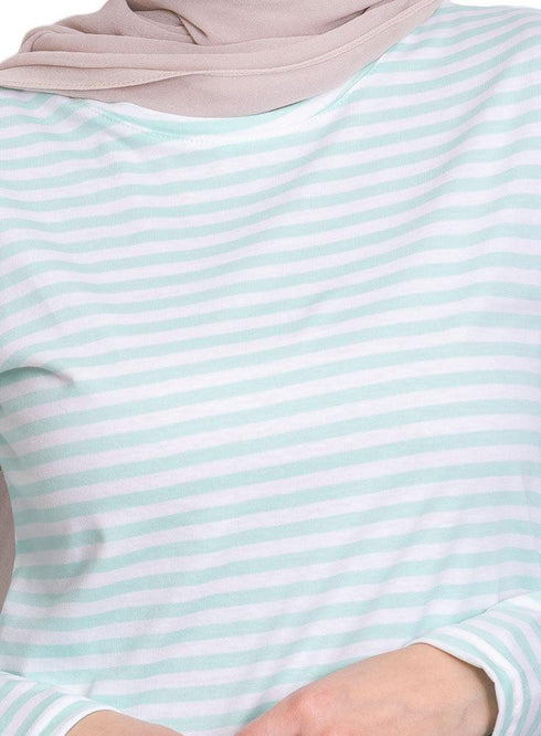 Mint Lines Long Sleeve - Khotwh