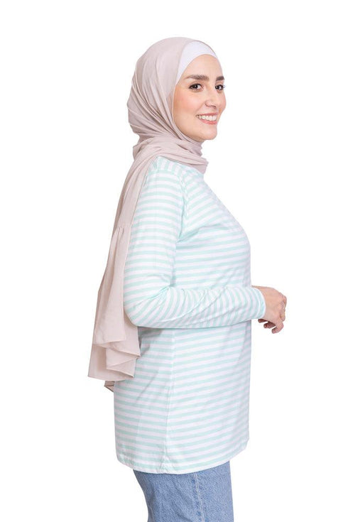 Mint Lines Long Sleeve - Khotwh