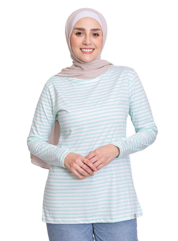 Mint Lines Long Sleeve - Khotwh