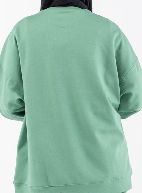 Mint Melton Suit - Khotwh