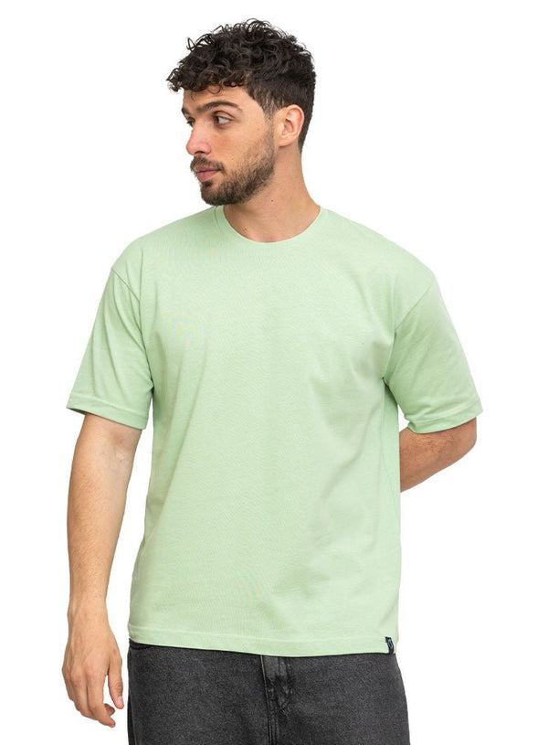 Mint Over Size Round T-Shirt - Khotwh
