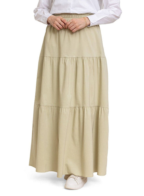 Mint P - Tiered Skirt - Khotwh
