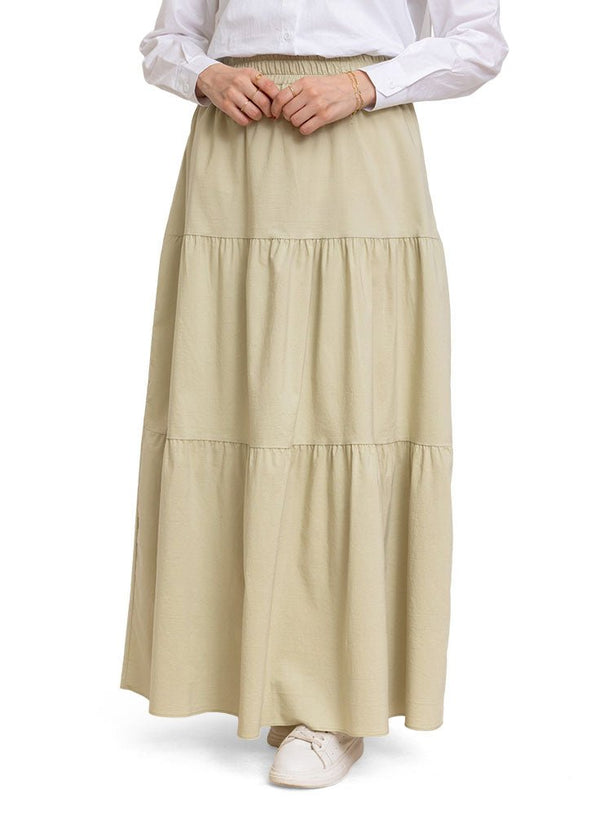 Mint P - Tiered Skirt - Khotwh