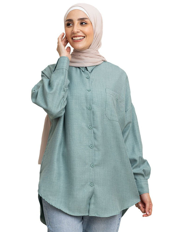 Mint Pocket O - S Shirt - Khotwh