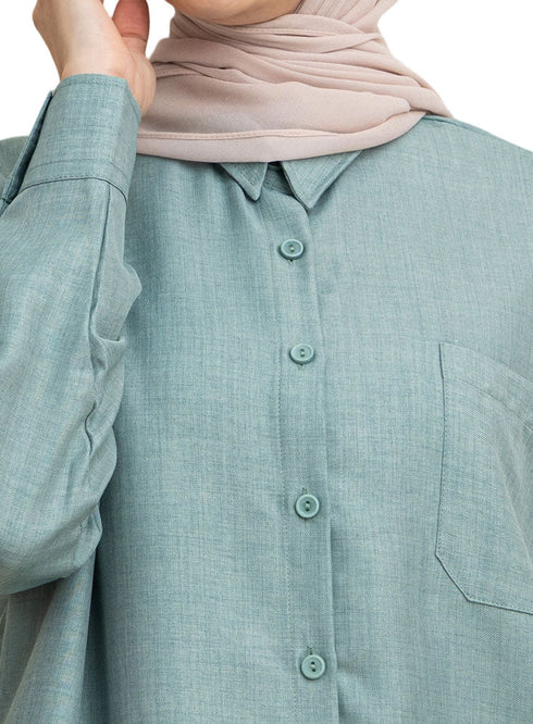 Mint Pocket O - S Shirt - Khotwh
