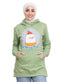 Mint Printed - HoodieV Design 61 - Khotwh