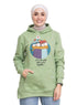 Mint Printed - HoodieV Design 65 - Khotwh