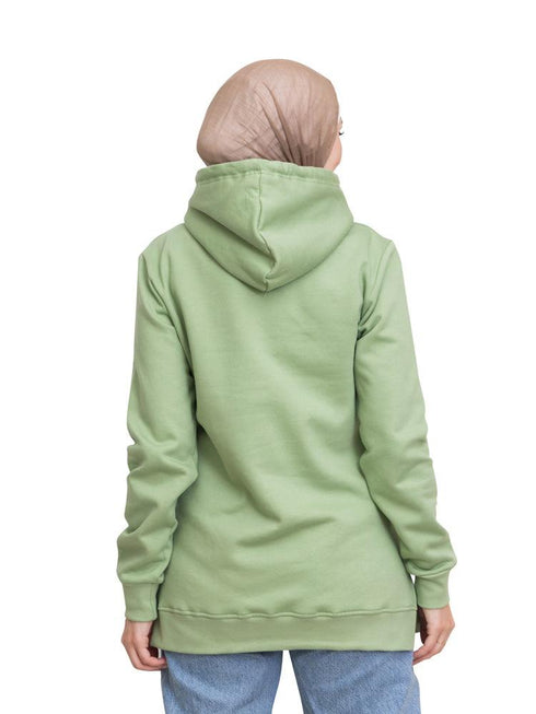Mint Printed - HoodieV Design 66 - Khotwh