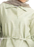 Mint RD- Jacquard Embroidered Shirt - Khotwh