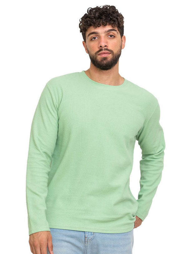 Mint Squares Long Sleeve (M) - Khotwh