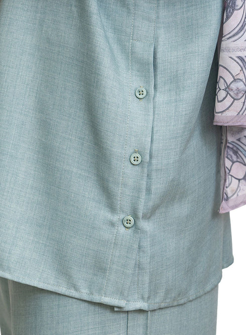 Mint V - Linen Suit - Khotwh