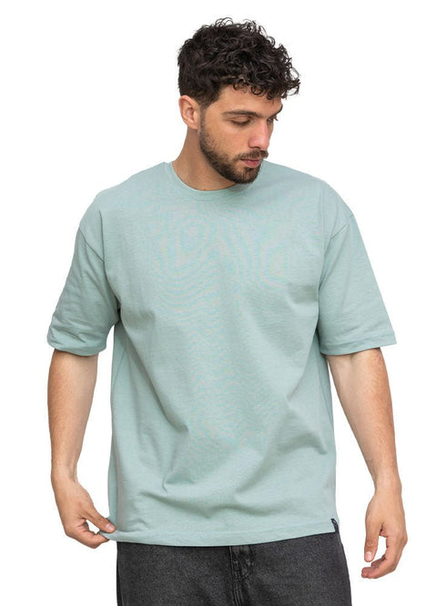 Mist Over Size Round T-Shirt - Khotwh