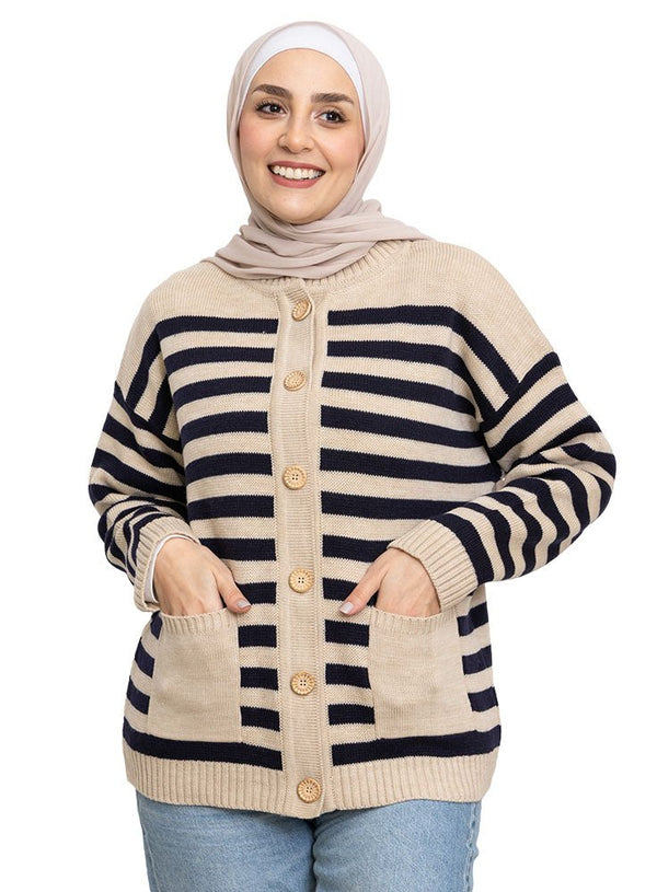 M.Nomad S - buttons Cardigan - Khotwh