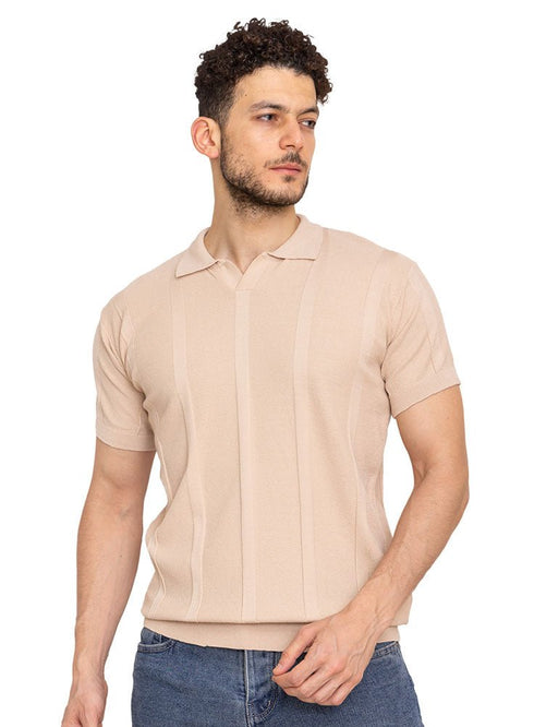 Mocha Design 12 - F - Polo Neck T-Shirt - Khotwh
