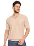 Mocha Design 14 - F - Polo Neck T-Shirt - Khotwh
