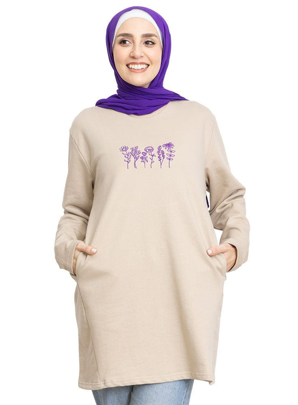 Mocha E - Pocket Tunic Design 2 - Khotwh