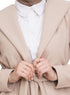 Mocha Feather Jacket - Khotwh