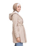 Mocha Feather Jacket - Khotwh