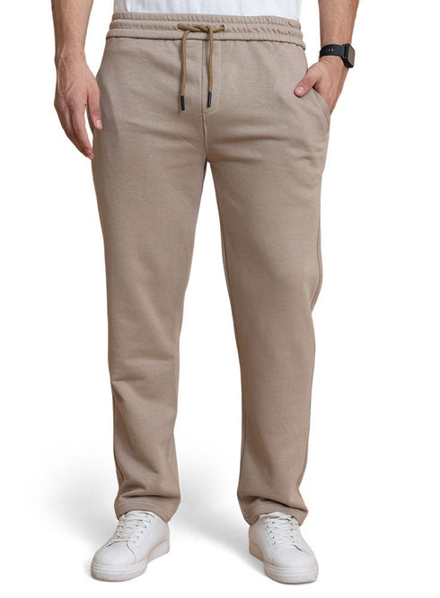 Mocha Melton Wide Leg - Khotwh