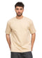 Mocha Over Size Round T-Shirt - Khotwh