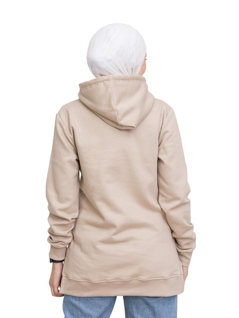 Mocha Printed - HoodieV Design 69 - Khotwh