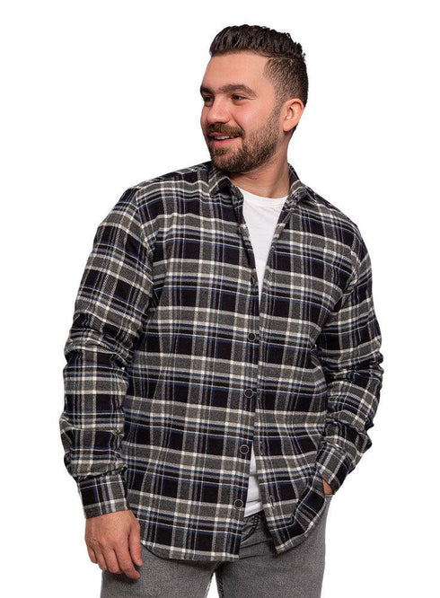 Moon Checkered Shirt - Khotwh