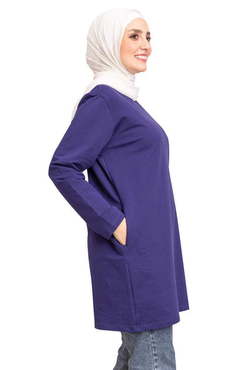 Navy Basic Tunic - Khotwh
