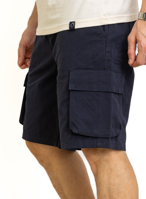 Navy Cargo Short - Khotwh