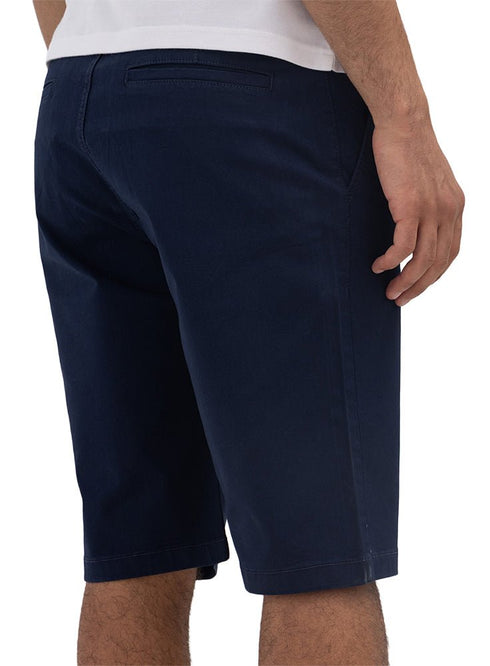 Navy Classic Gabardine Short - Khotwh