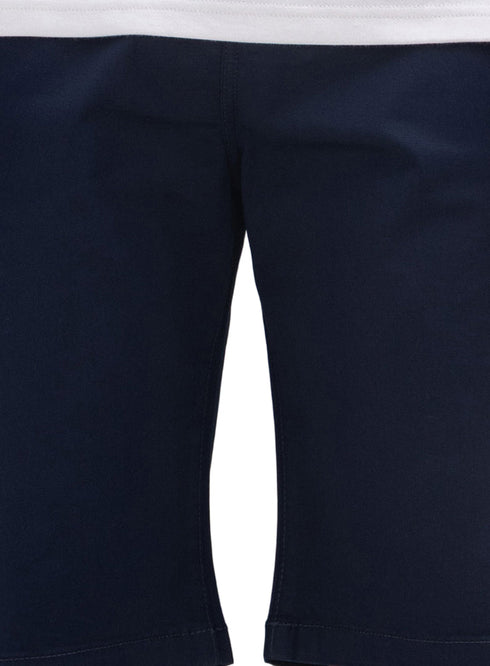 Navy Classic Gabardine Short - Khotwh
