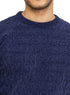 Navy - Design 0117 BS - Round Pullover - Khotwh