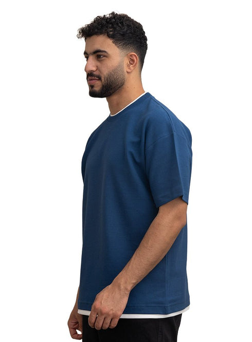 Navy Design 3001 NF - Round T-Shirt - Khotwh