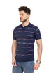 Navy Design 7 - F - Polo Neck T-Shirt - Khotwh