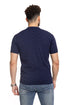 Navy F - Z - Polo Neck T-shirt - Khotwh
