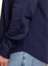 Navy Gabardine Shirt - Khotwh