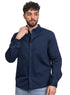 Navy Gabardine Shirt - Khotwh