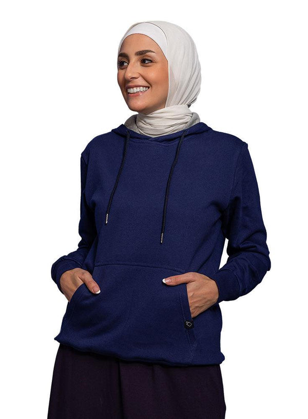 Navy Hoodie Vent - Khotwh