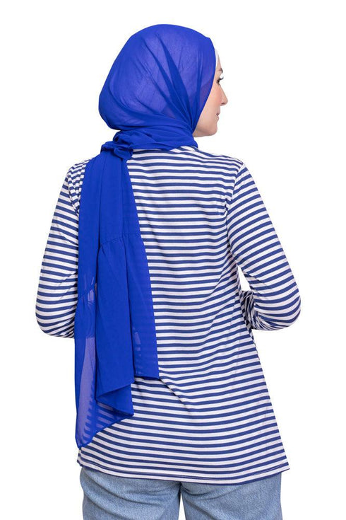 Navy Lines Long Sleeve - Khotwh