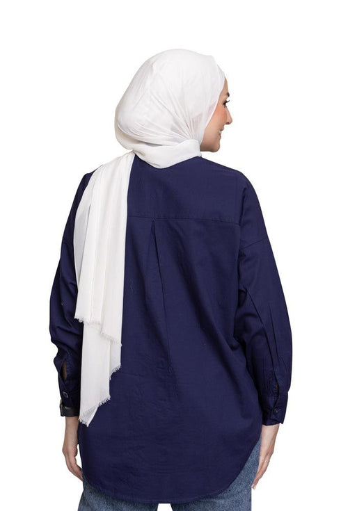 Navy Over - Size Shirt - Khotwh