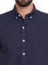 Navy Oxford Half Shirt - Khotwh