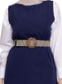 Navy Sleeve - Less Dress - Khotwh