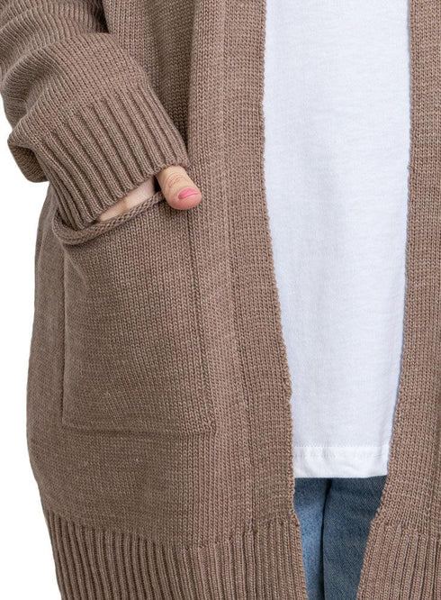 Nomad E - Basic Pocket Cardigan - Khotwh