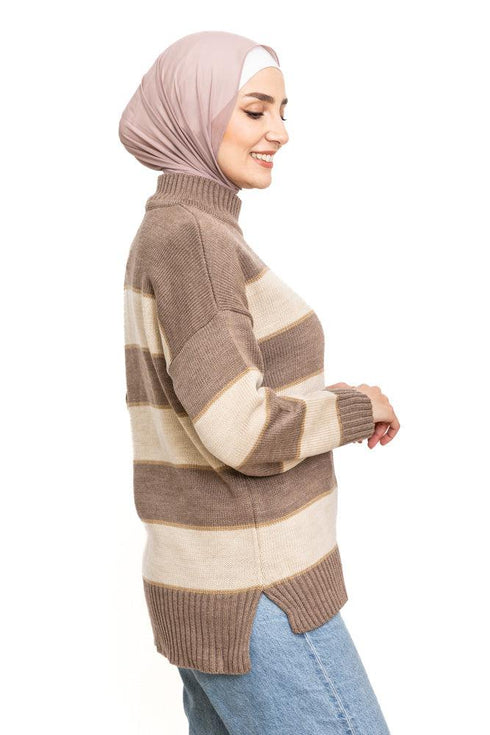 Nomad W - Striped Pullover - Khotwh