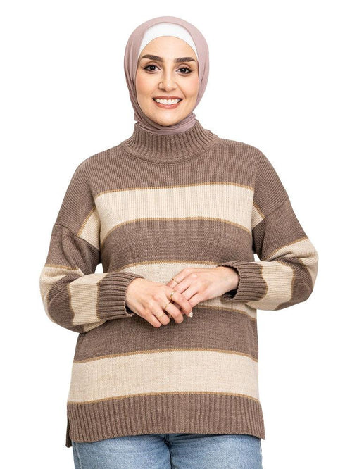 Nomad W - Striped Pullover - Khotwh