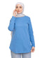 Norse Blue Curved Long - Sleeve - Khotwh
