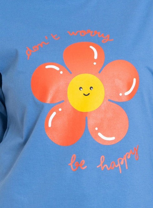 Norse Blue - Design 38 Printed Long - Sleeve - Khotwh