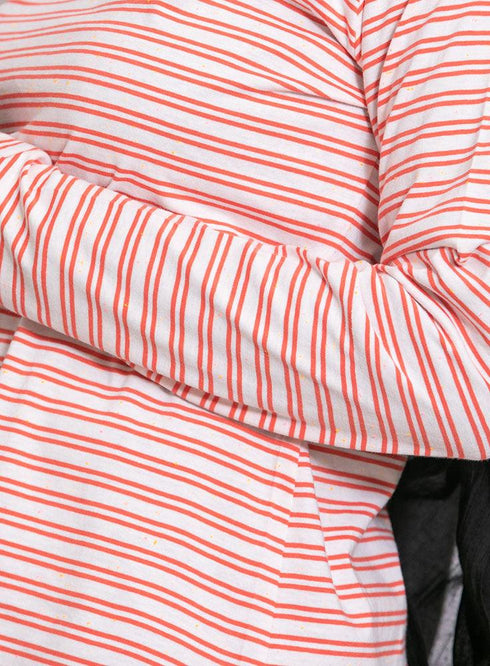 N.Striped Coral B - Long - Sleeve - Khotwh