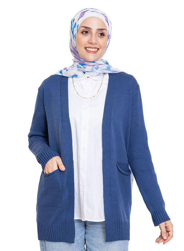 Ocean Basic Pocket Cardigan - Khotwh
