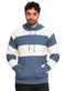 Ocean F - Striped Hoodie Pullover - Khotwh