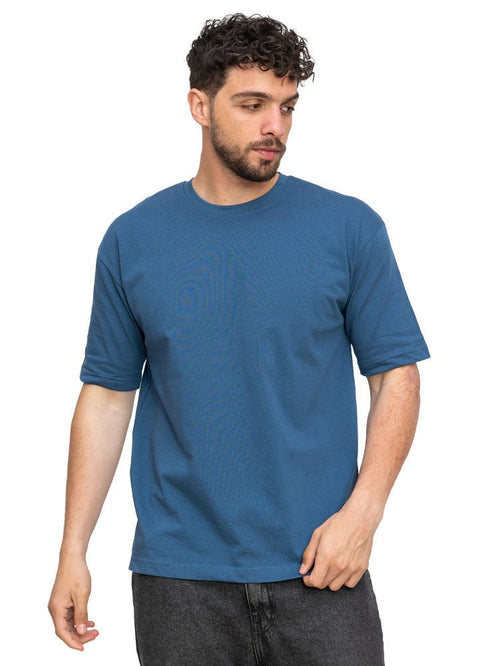 Ocean Over Size Round T-Shirt - Khotwh